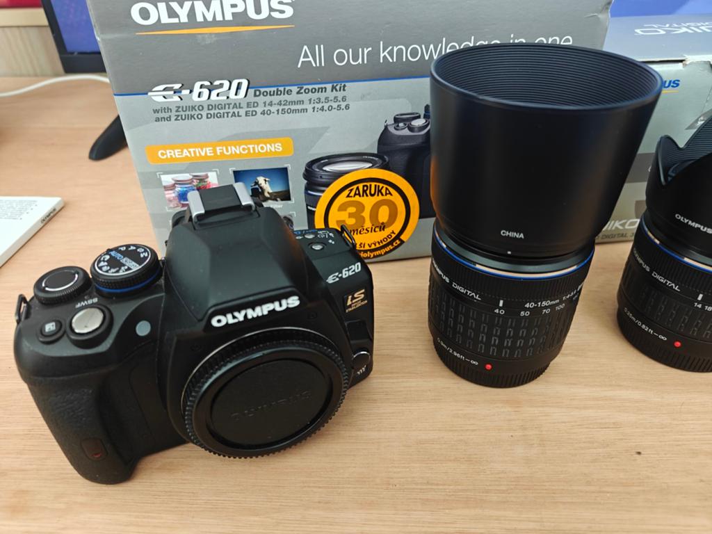 Olympus e620 + 3 Lenses, Ophalen of Verzenden, Olympus, 8 keer of meer
