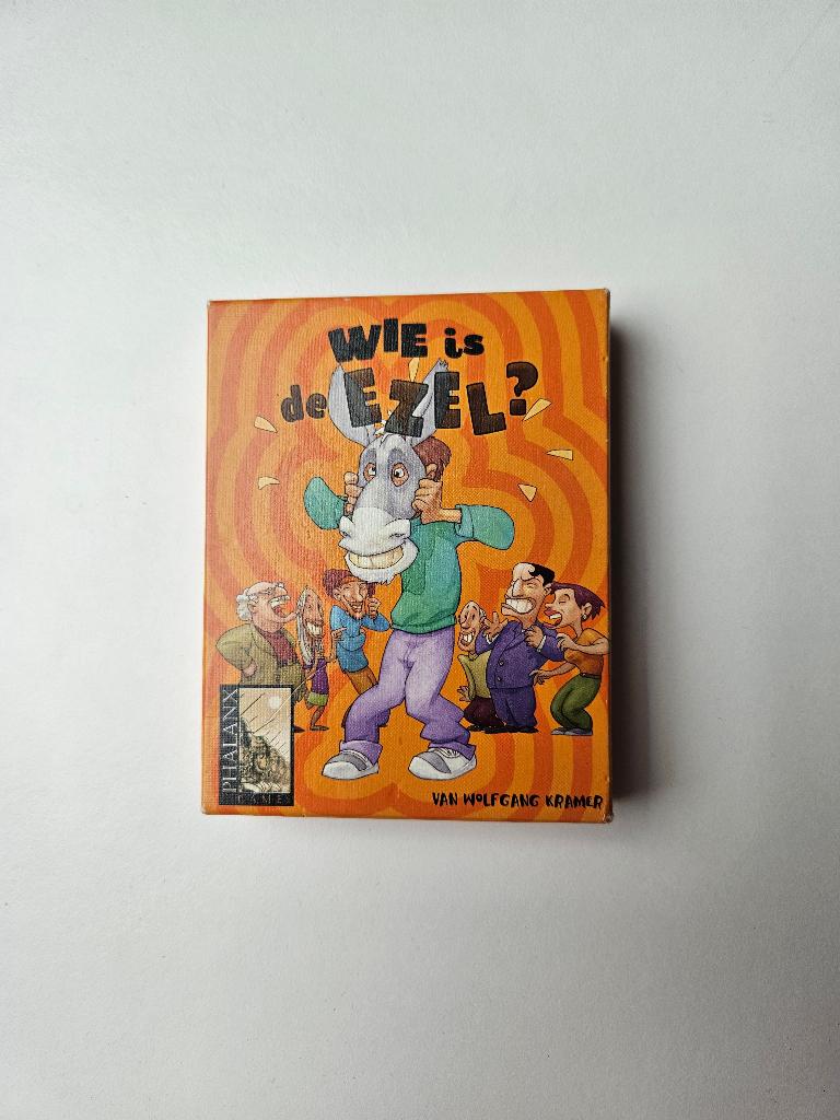 Kaartspel Wie is de Ezel, Vijf spelers of meer, Ophalen of Verzenden, Zo goed als nieuw, Phalanx Games