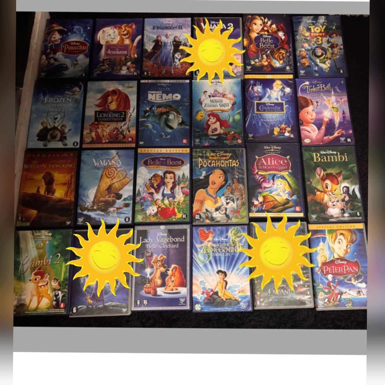 Disney dvd pakket 21 stuks ook los te koop, Alle leeftijden, Ophalen of Verzenden, Zo goed als nieuw, Overige genres