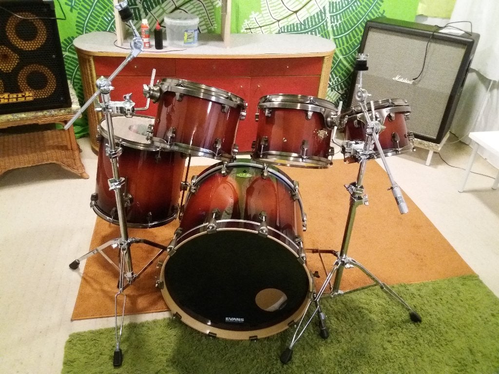 Drumstel Ludwig Epic, Ophalen, Zo goed als nieuw, Ludwig