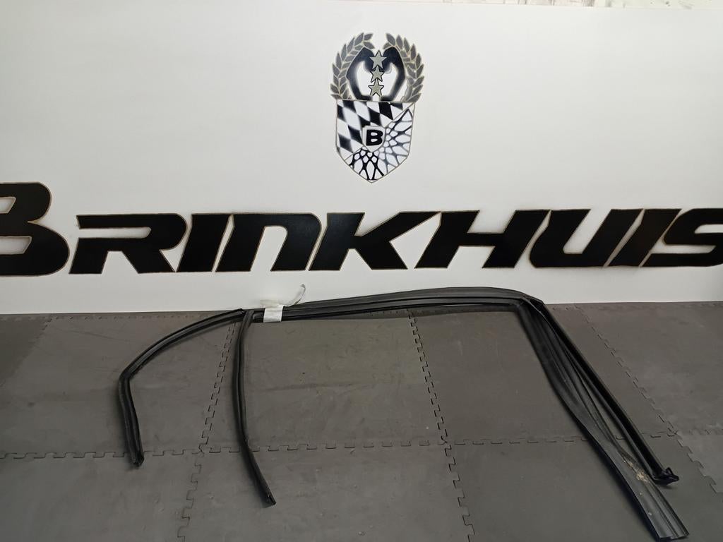 BMW E65 AFDEKKING RAAMLIJST DEUR LINKS ACHTER 51358223755, Ophalen of Verzenden, BMW, .., ..