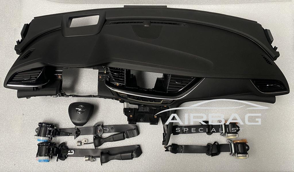 Opel Insignia 2017-2021 dashboard HUD + airbag set , gordels, Gebruikt, -, -, Ophalen of Verzenden