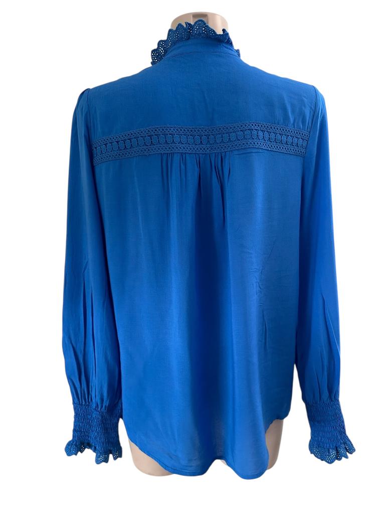 Nukus blouse M, Kleding | Dames, Maat 38/40 (M), Blauw, Ophalen of Verzenden, Zo goed als nieuw