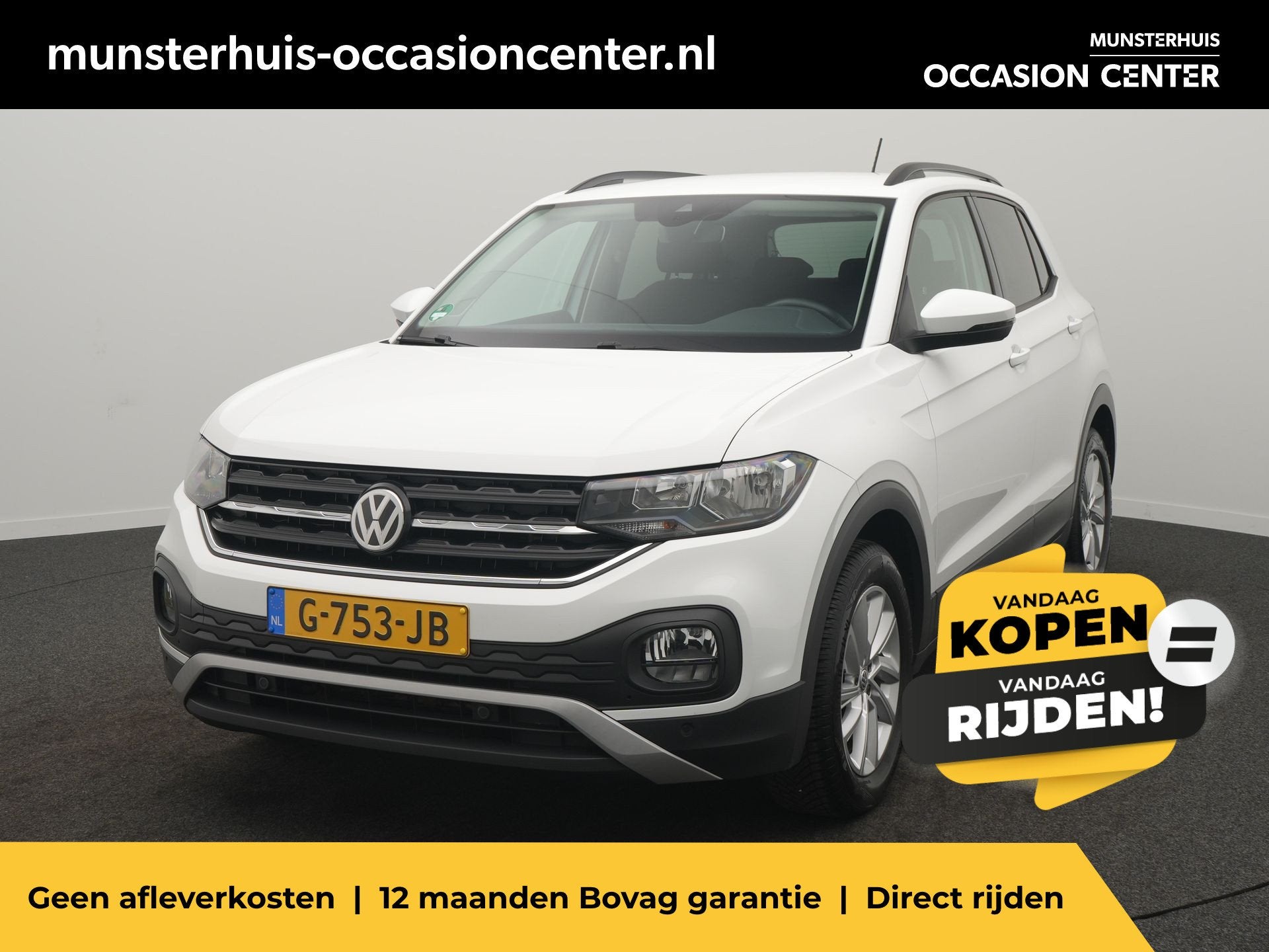 Volkswagen T-Cross 1.0 TSI Life - RIJKLAARPRIJS - All Season, Voorwielaandrijving, 12 maanden, 620 kg, Origineel Nederlands