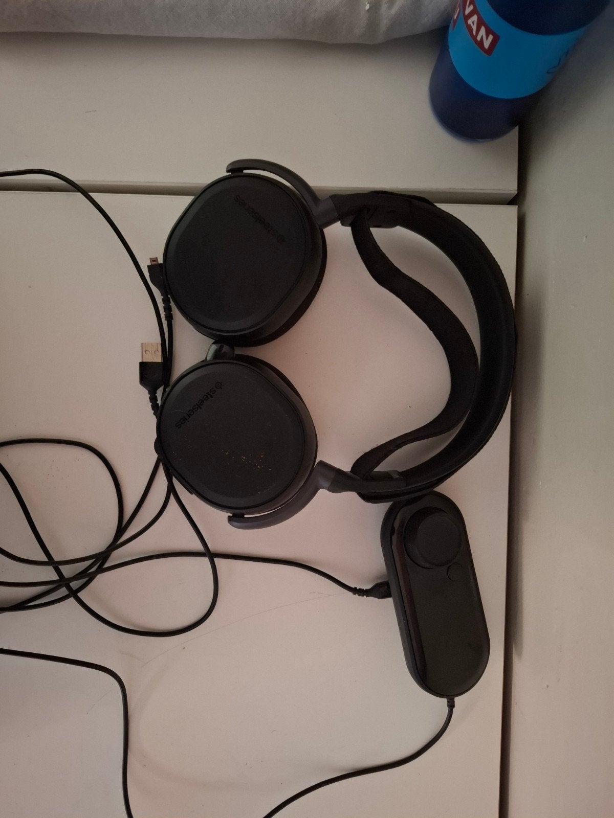 SteelSeries Arctis pro gaming headset met gamedac, Audio, Tv en Foto, Koptelefoons, Ophalen of Verzenden, Steelseries, Gebruikt