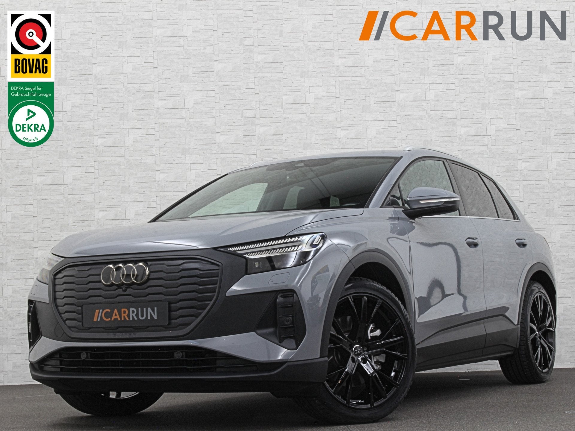 Audi Q4 e-tron 40 204pk 77 kWh | #RS-Leder | 96,7% SOH | 5x, Auto's, Dealer onderhouden, Achterwielaandrijving, Gebruikt, 31 min