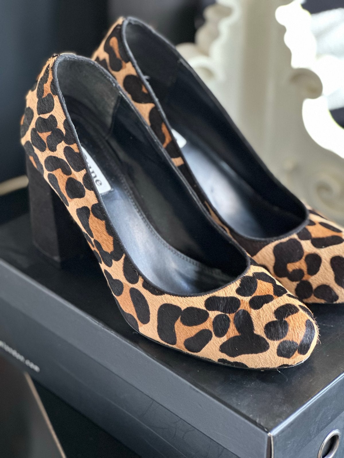 Dune London Alohaa Leopard Pumps, Pumps, Bruin, Ophalen of Verzenden, Zo goed als nieuw