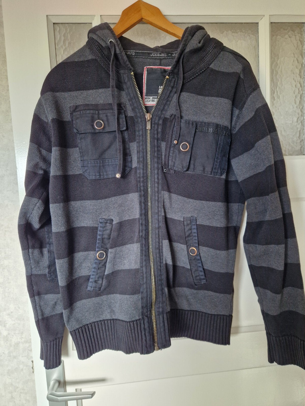 jack en jones .heren vest met capuchon, Zwart, Maat 56/58 (XL), Ophalen of Verzenden, Jack and jones