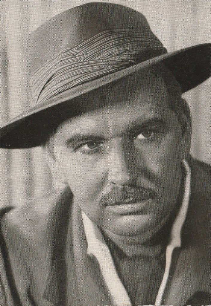 Oude  Kaart Bernhard Wicki, Verzamelen, Verzenden, 1960 tot 1980, Ongelopen, Sterren en Beroemdheden