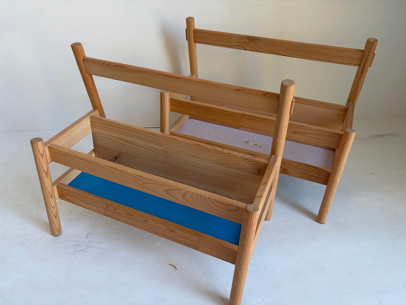 2x IKEA Flisat Boekenstandaard, Ophalen, Gebruikt, Bruin, Opbergmeubel