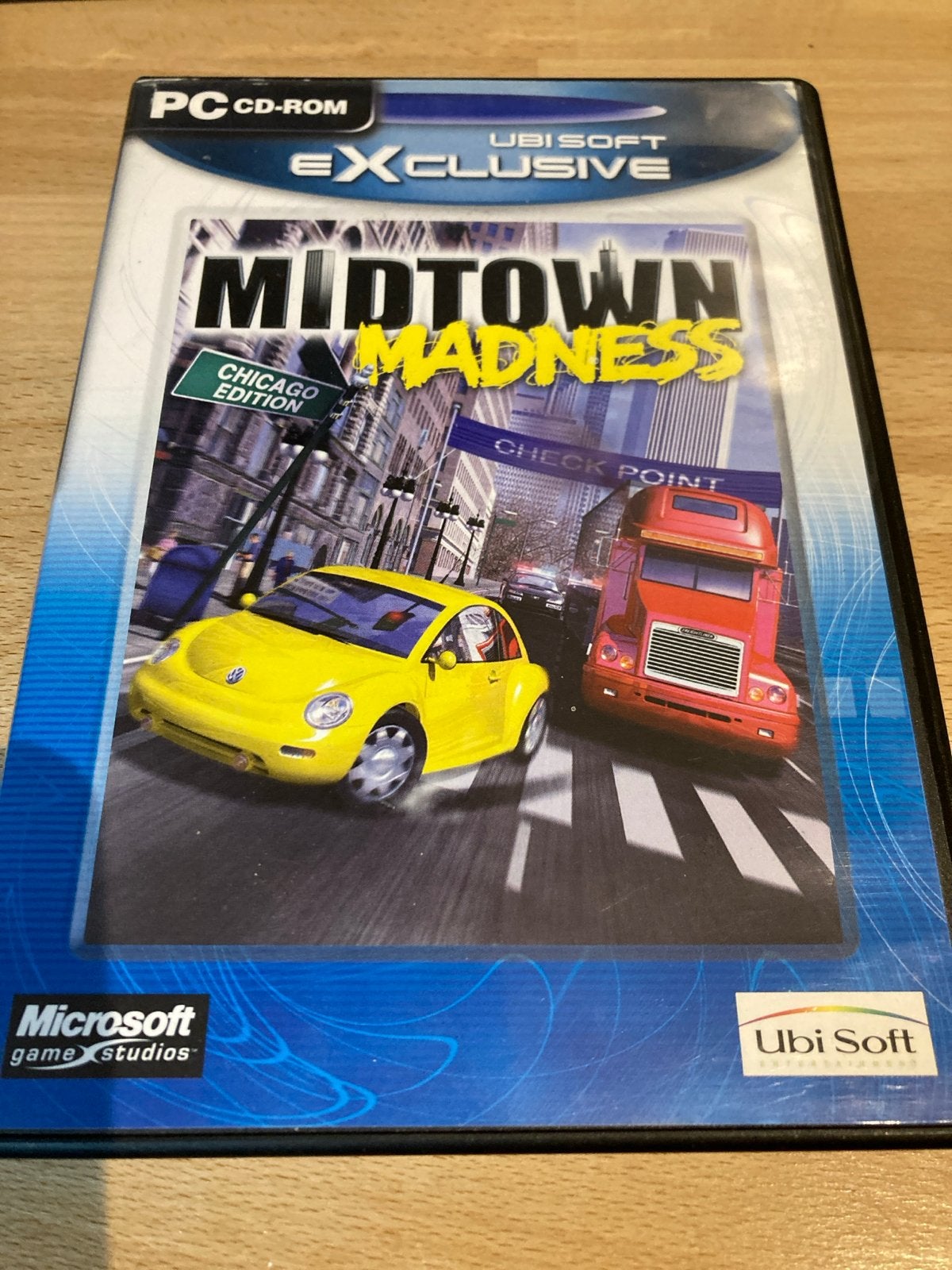 Midtown Madness Chicago Edition PC CD-ROM, Gebruikt, 1 speler, Racen en Vliegen, Ophalen of Verzenden