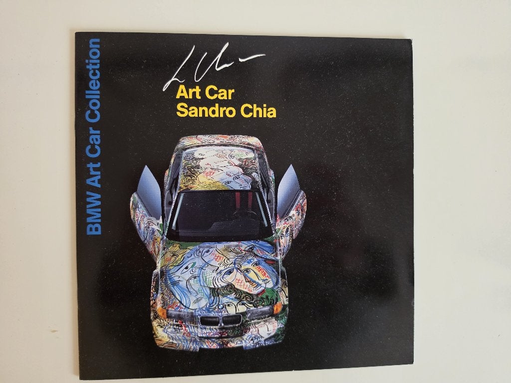 Zeldzaam BMW Art Car Sandro Chia E36 1993 MINT + foto, Nieuw, Ophalen of Verzenden, BMW, BMW