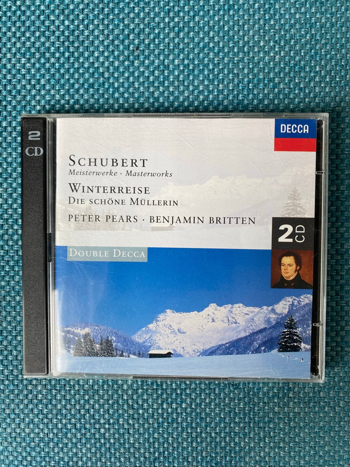 Schubert: Winterreise & Die schöne Müllerin (2 CD), Cd's en Dvd's, Cd's | Klassiek, Boxset, Ophalen of Verzenden, Zo goed als nieuw