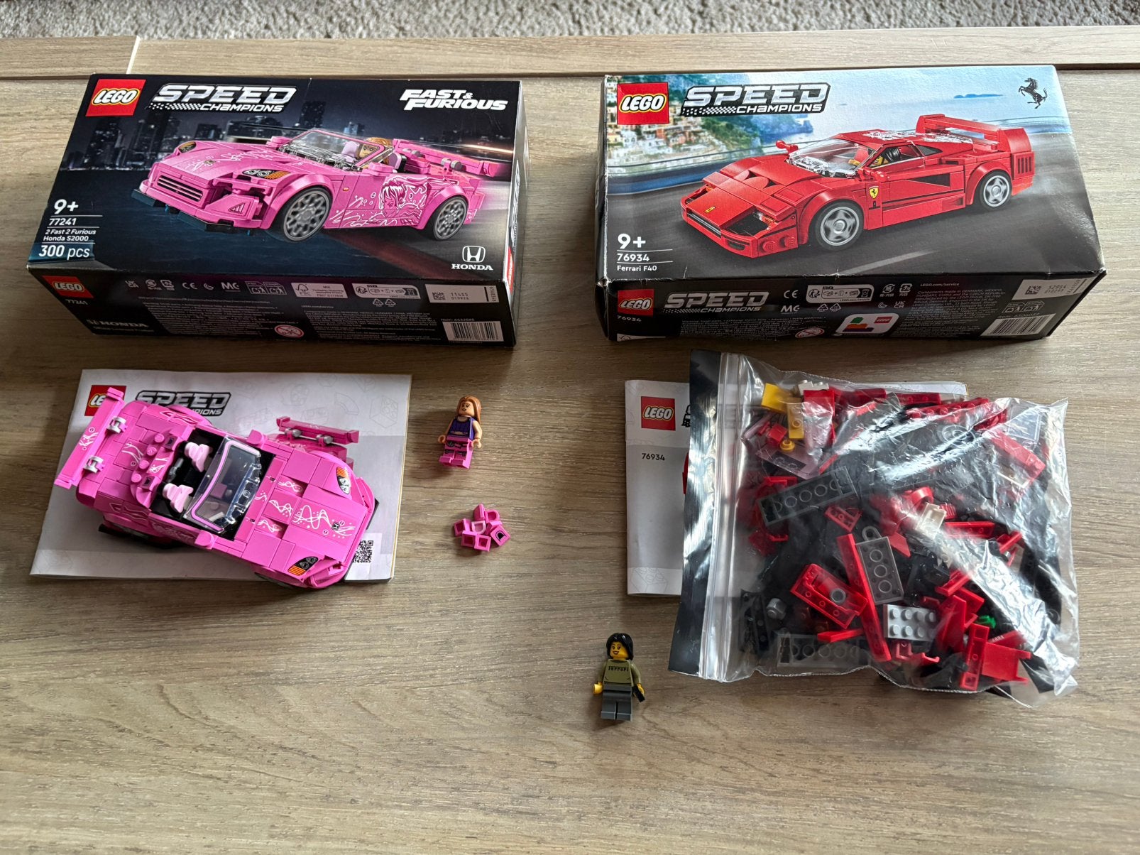 Lego speed champions 2x Met instructie, reserve, G1, Ophalen of Verzenden, Zo goed als nieuw