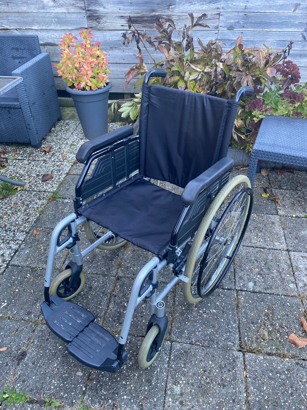 Rolstoel, Ophalen, Inklapbaar, Gebruikt, Duwrolstoel
