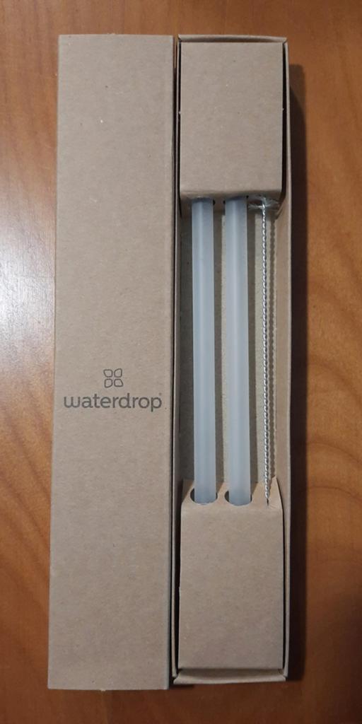 Glazen rietjes van Waterdrop,  frosted., Ophalen of Verzenden, Nieuw
