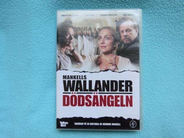Zweedse DVD: Wallander - Dödsängeln mt oa Krister Henriksson, Vanaf 16 jaar, Inclusief doosje, Ophalen of Verzenden, Zo goed als nieuw