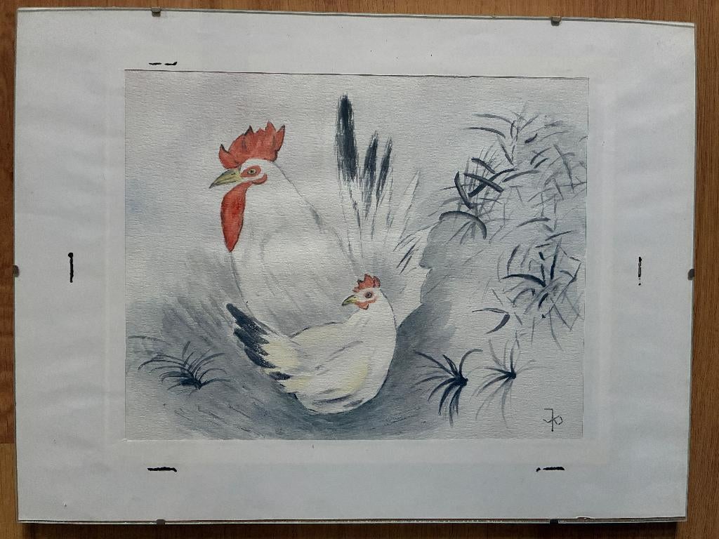 Diverse schilderijen, Minder dan 50 cm, Gebruikt, Ophalen of Verzenden, Schilderij
