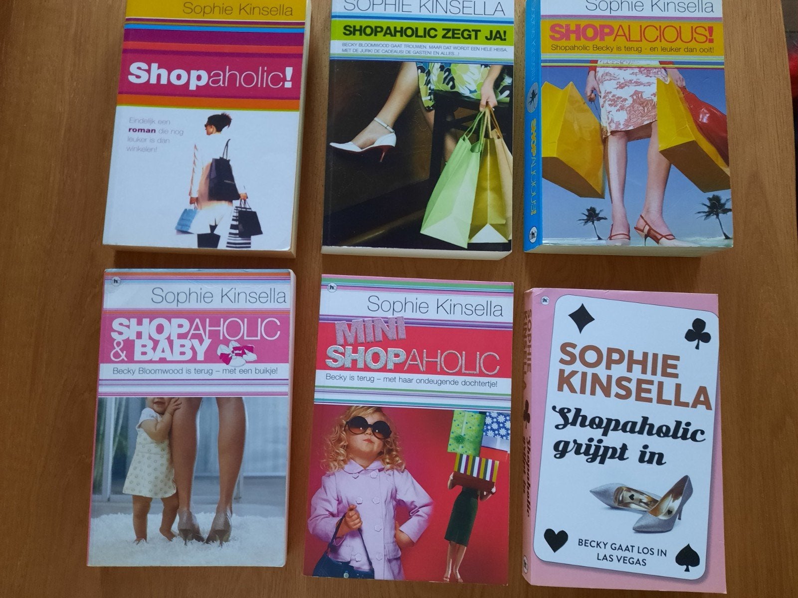 6x Sophie Kinsella
Shopaholic
totaalprijs 15 euro
Per stuk 3, Ophalen of Verzenden, Zo goed als nieuw