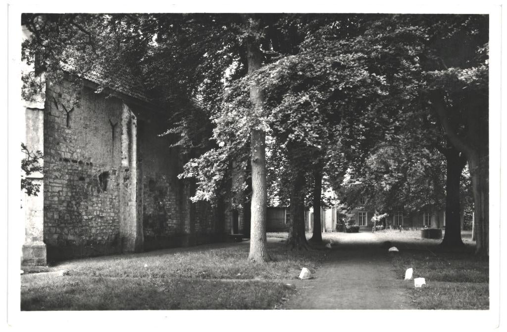 966528 Weerselo Stiftplein Kampeerschuur Stifthuis 1954 Gelo, Verzamelen, Ansichtkaarten | Nederland, Gelopen, Overijssel, 1940 tot 1960