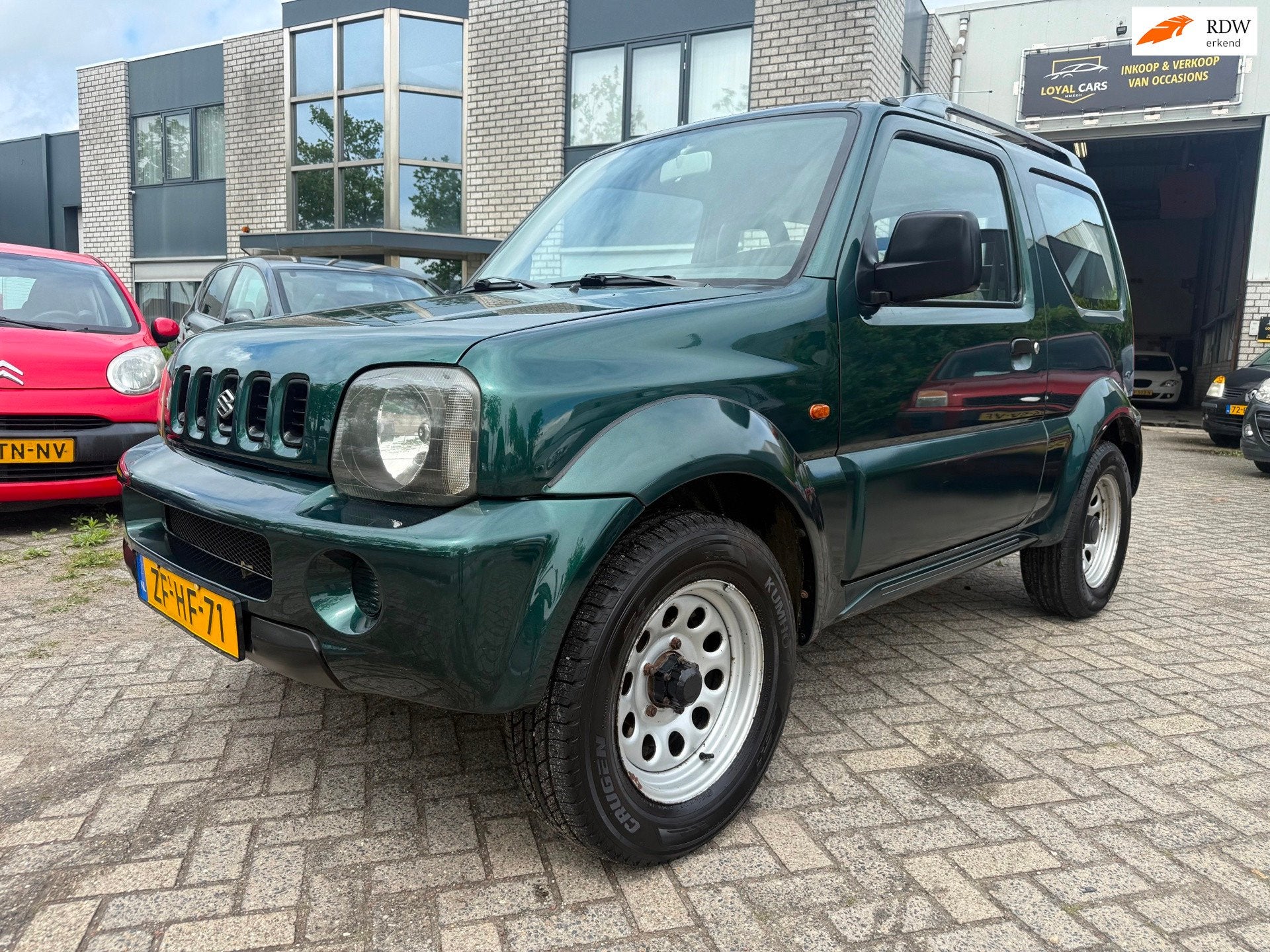 Suzuki Jimny 1.3 JLX Automaat Elektr Ramen Trekhaak, Auto's, 1005 kg, Stof, 4 cilinders, 4 stoelen