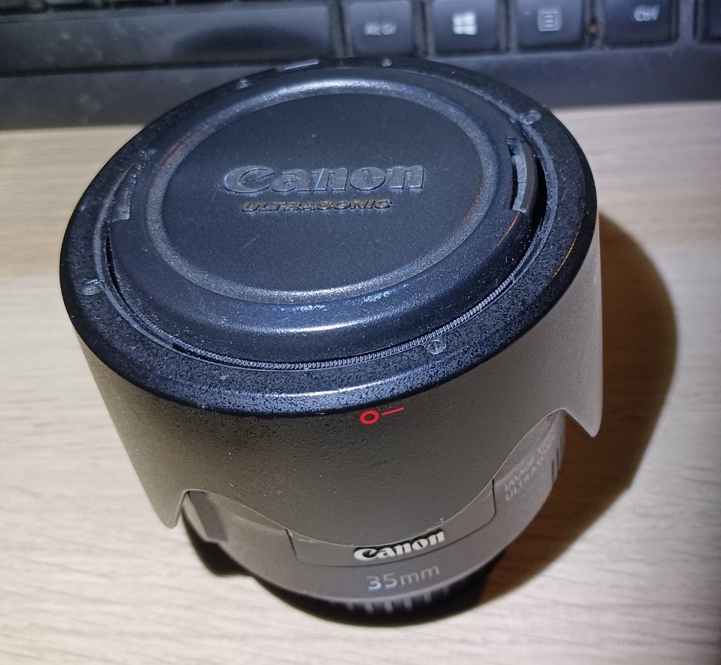 Canon 35mm f2, Gebruikt, Canon, Autofocus, 35 mm