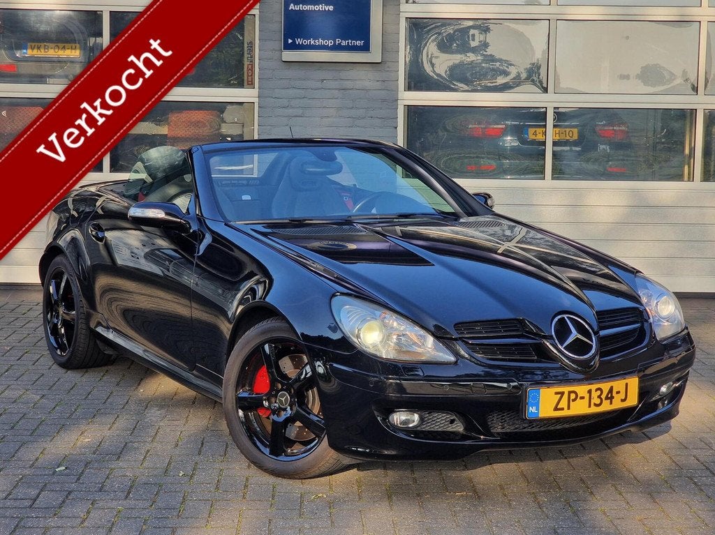 Mercedes SLK-klasse 200 K Automaat|AIRSCARF|Clima|Xenon|Crui, Auto's, Mercedes-Benz, Automaat, Gebruikt, Huisgarantie, 4 cilinders
