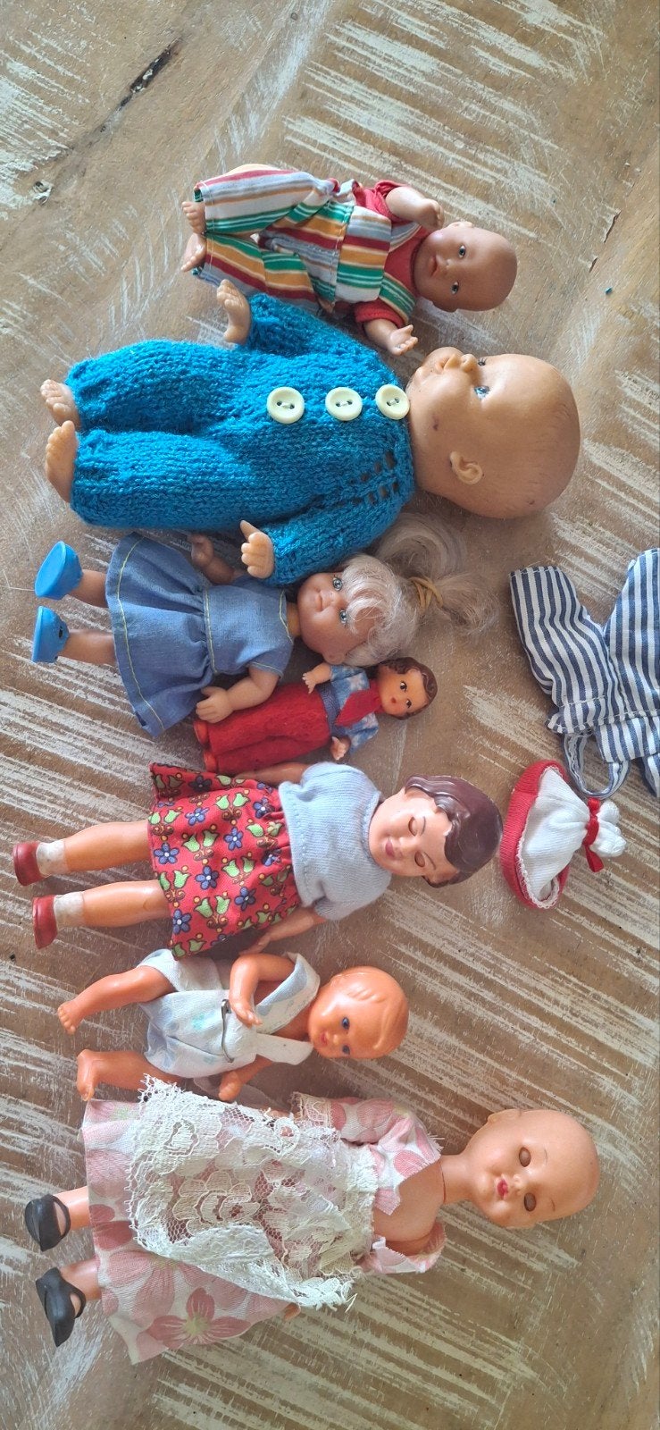Oude poppen en poppetjes - Vintage collectie, Ophalen of Verzenden, Gebruikt, Pop