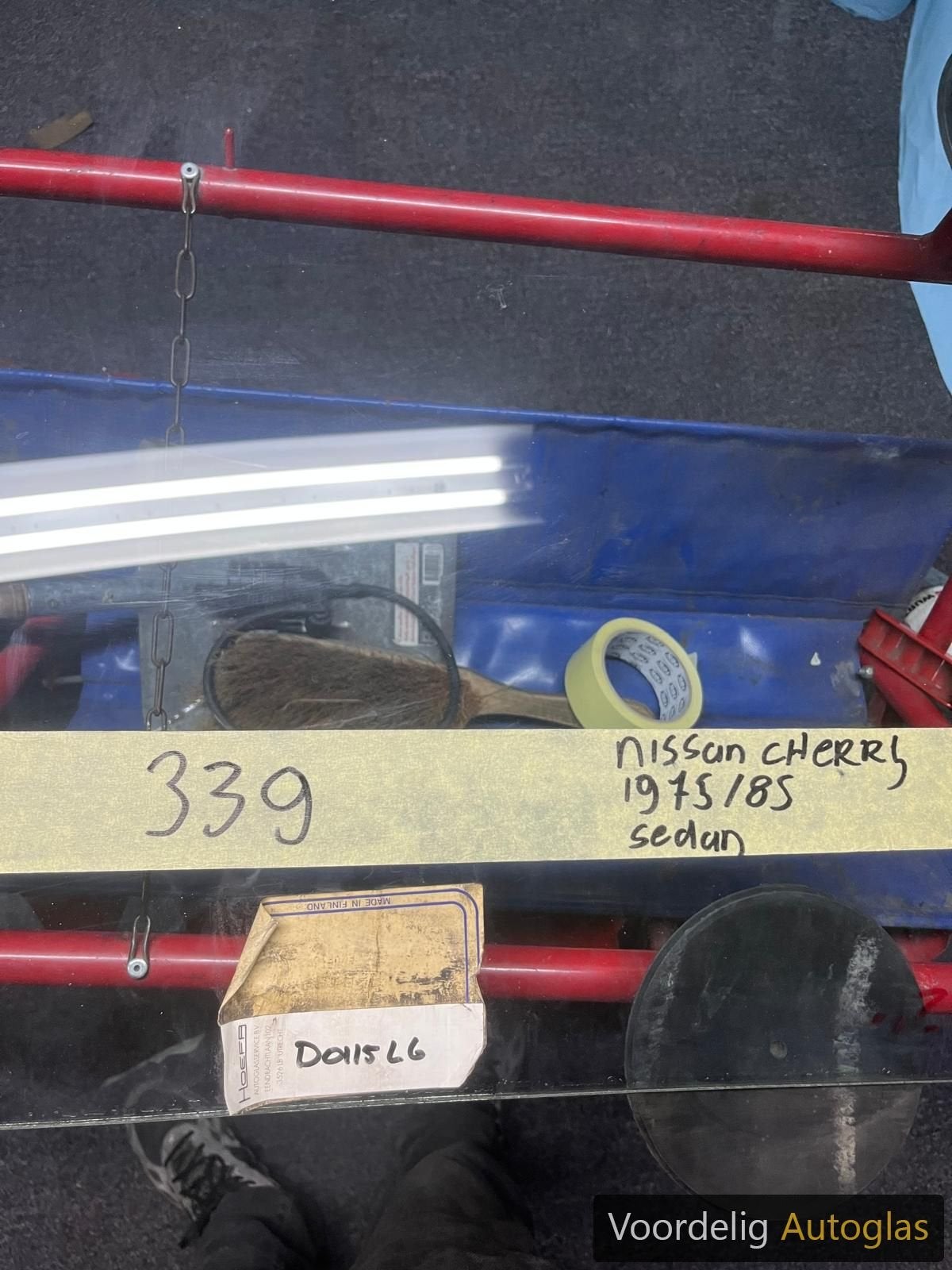 Nissan CHERRY F11,BF10 2D SED 76 - 79 VOORRUIT HELDER, -, -, Nieuw, Ophalen of Verzenden