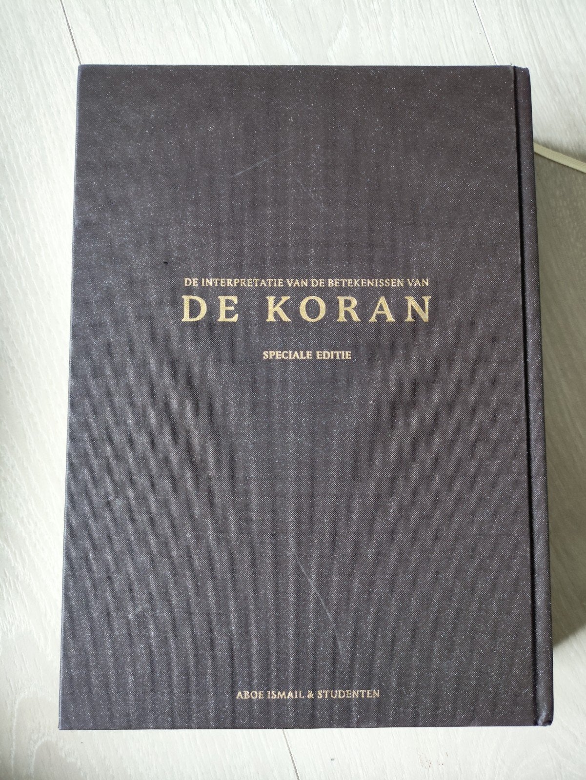 De Koran - Speciale Editie (Nederlandse Interpretatie), Ophalen of Verzenden, Zo goed als nieuw, Aboe Ismail & Studenten, Islam