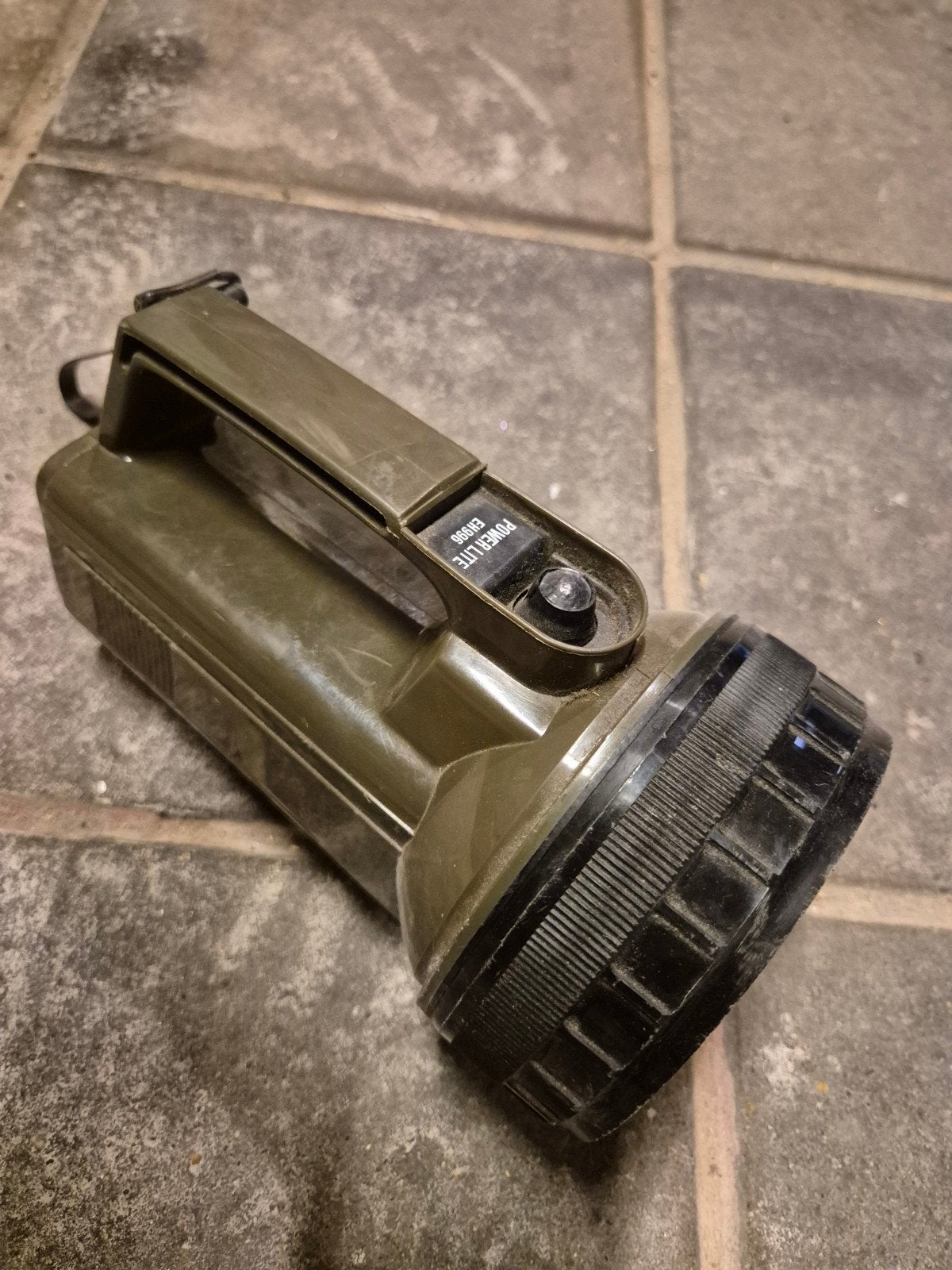Vintage Power Lite EH998 Zaklamp met Batterij, Ophalen of Verzenden