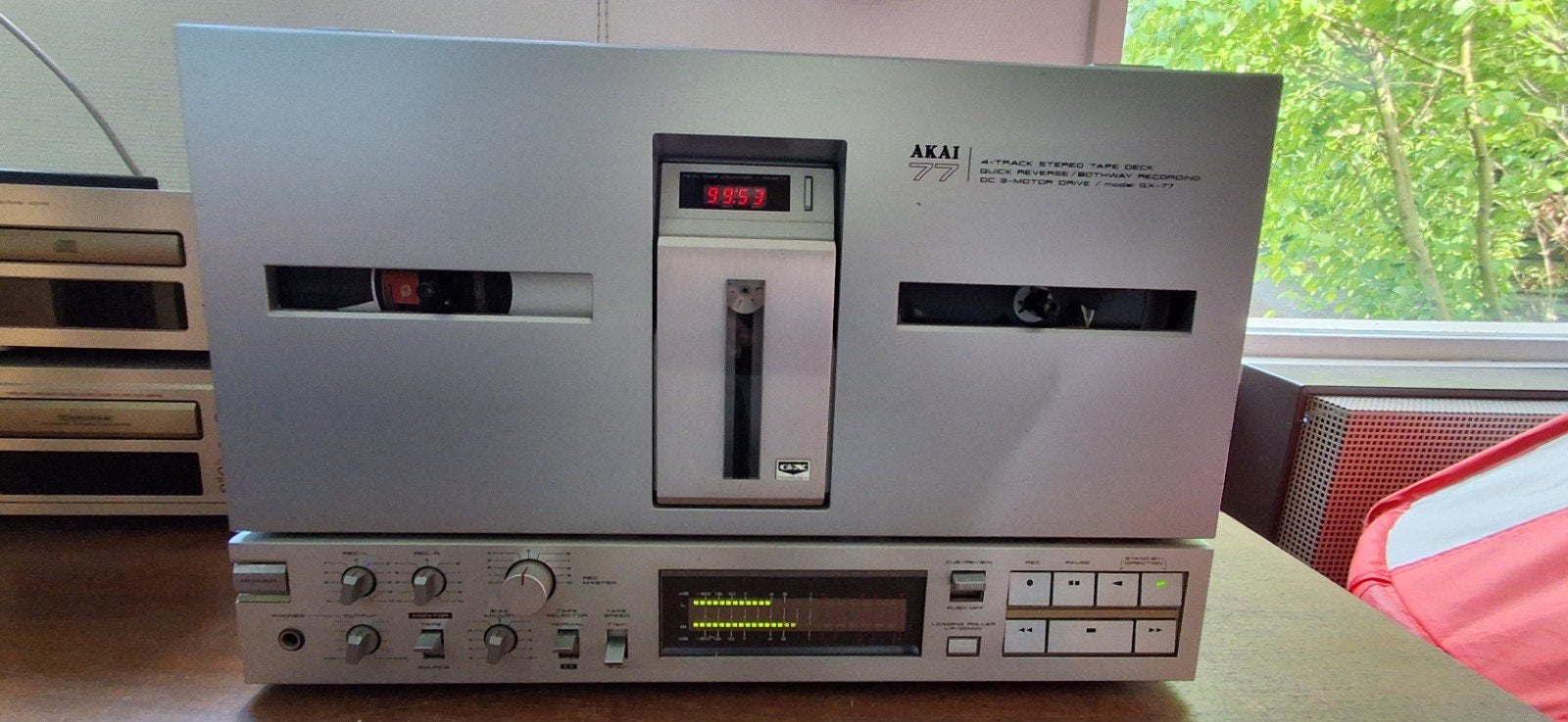 Akai GX-77 Bandrecorder met TDK banden, Ophalen, Bandrecorder, Met banden