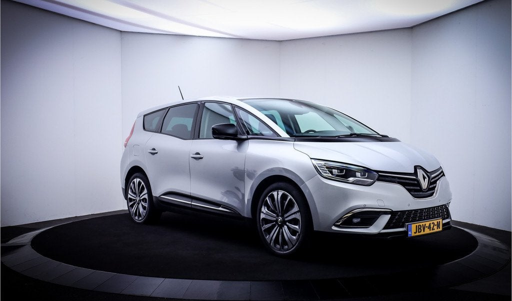 Renault Grand Scénic 1.3T 140Pk Aut. 7Pers EVOLUTION FULL L, Stof, Zwart, 4 cilinders, 7 stoelen