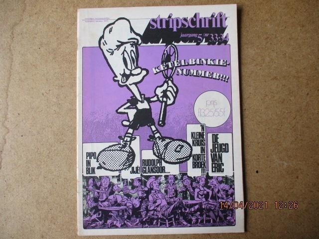 adv1081 stripschrift 33/34, Boeken, Stripboeken, Eén stripboek, Ophalen, Gelezen
