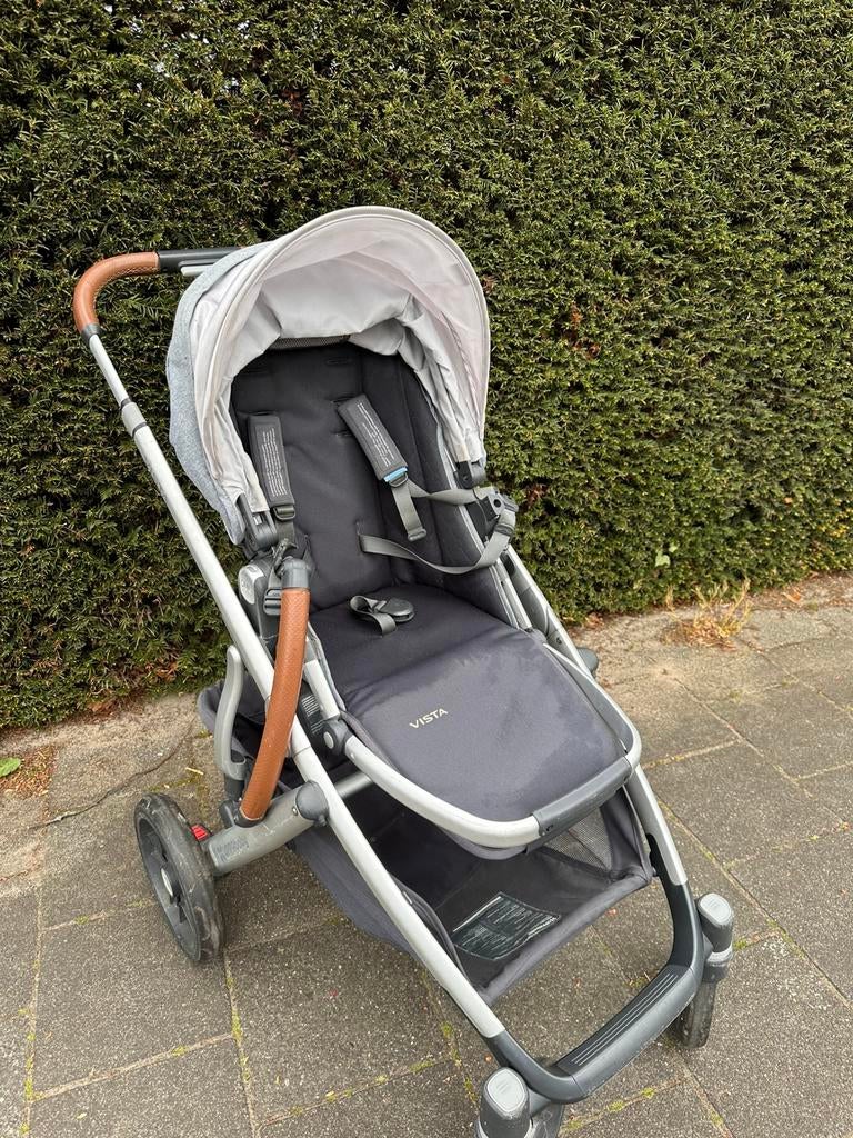 Uppababy vista kinderwagen met accessoires, Ophalen, Gebruikt