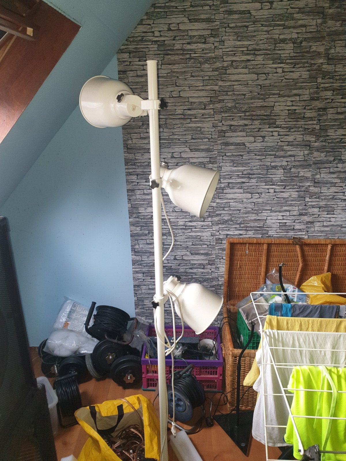 Staande lamp, Ophalen of Verzenden, Zo goed als nieuw, Metaal, 150 tot 200 cm