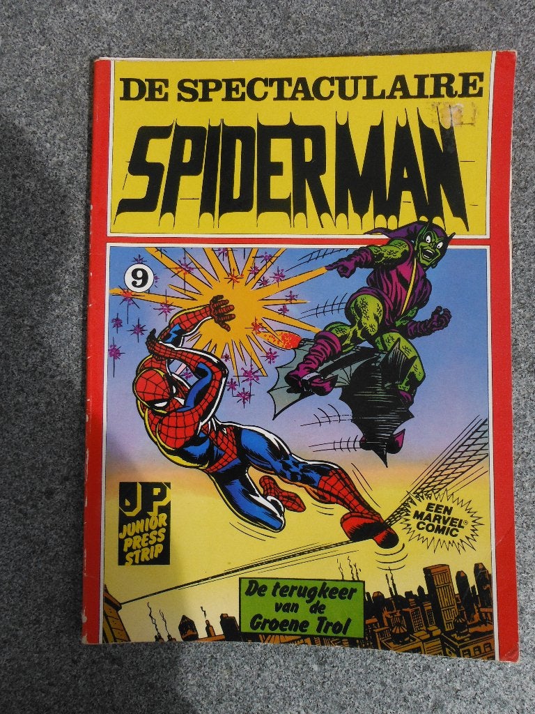 De Spectaculaire Spiderman. Nr 9. De terugkeer van de Groene, Boeken, Eén stripboek, Ophalen of Verzenden, Gelezen