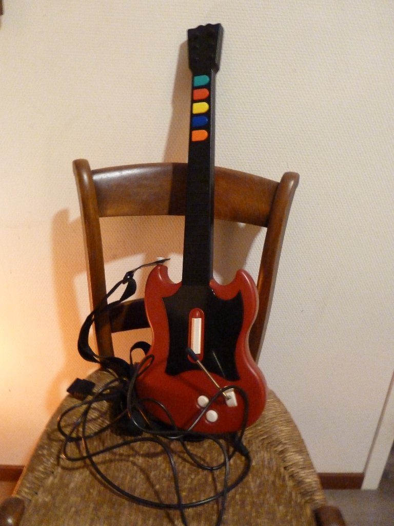 Playstation 2 - Guitar Hero 2 (Gibson SG), Ophalen of Verzenden, Zo goed als nieuw, Gitaar, Drumstel of Dj-set, PlayStation 2