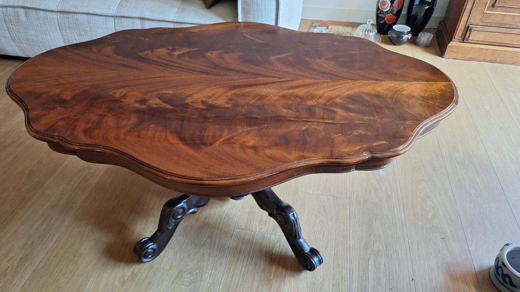 Antieke Mahonie Spinnenkop Tafel, Antiek en Kunst, Antiek | Meubels | Tafels, Ophalen