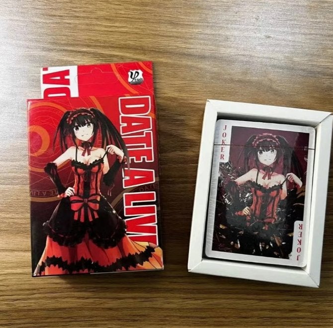 Date a Live speelkaarten / poker set (54 kaarten), Ophalen of Verzenden, Nieuw, Speelkaart(en)