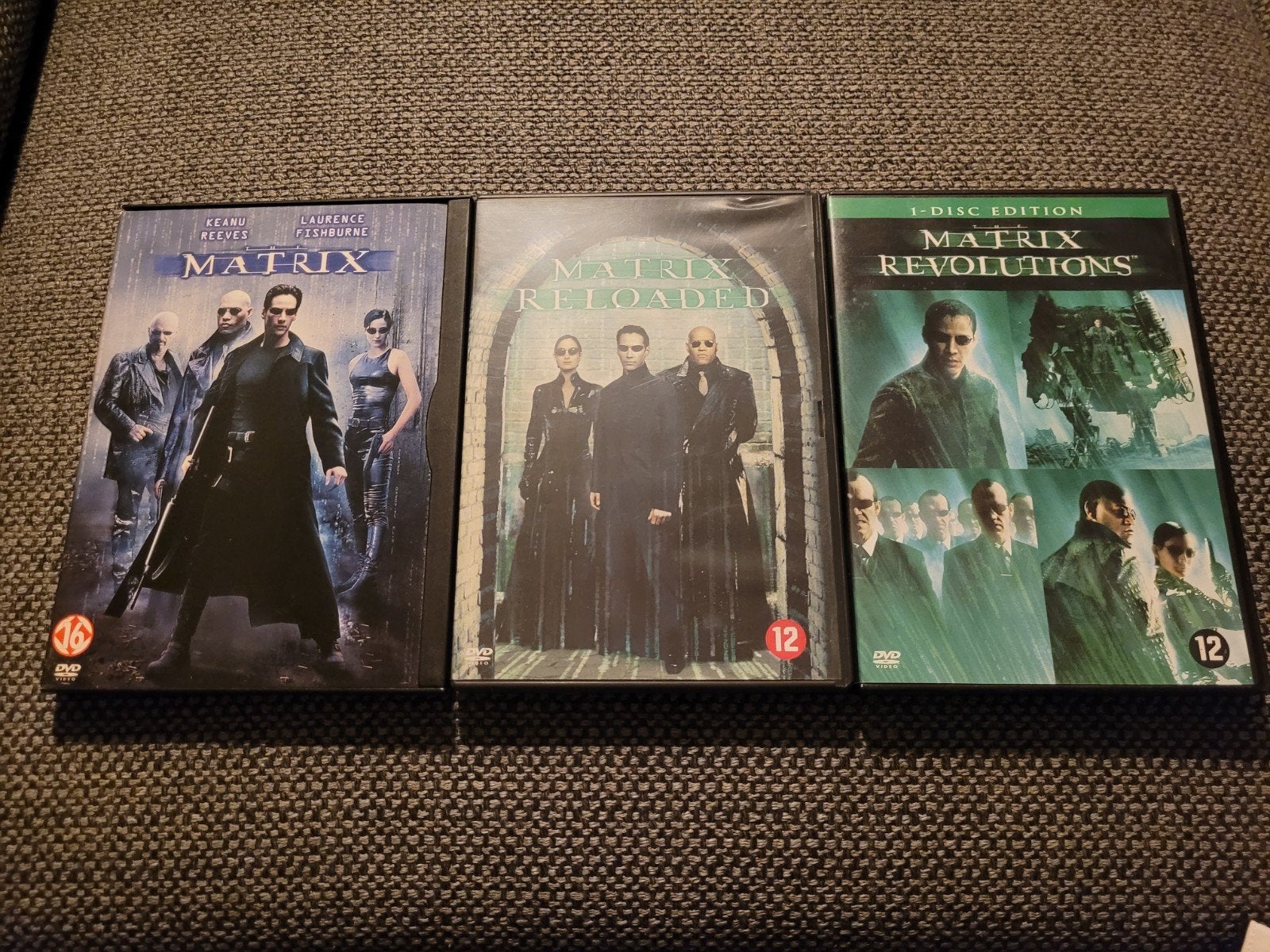 The Matrix Trilogie DVD Boxset - Nederlands ondertiteld, Nederlands, Ophalen of Verzenden, Vanaf 12 jaar, Inclusief doosje