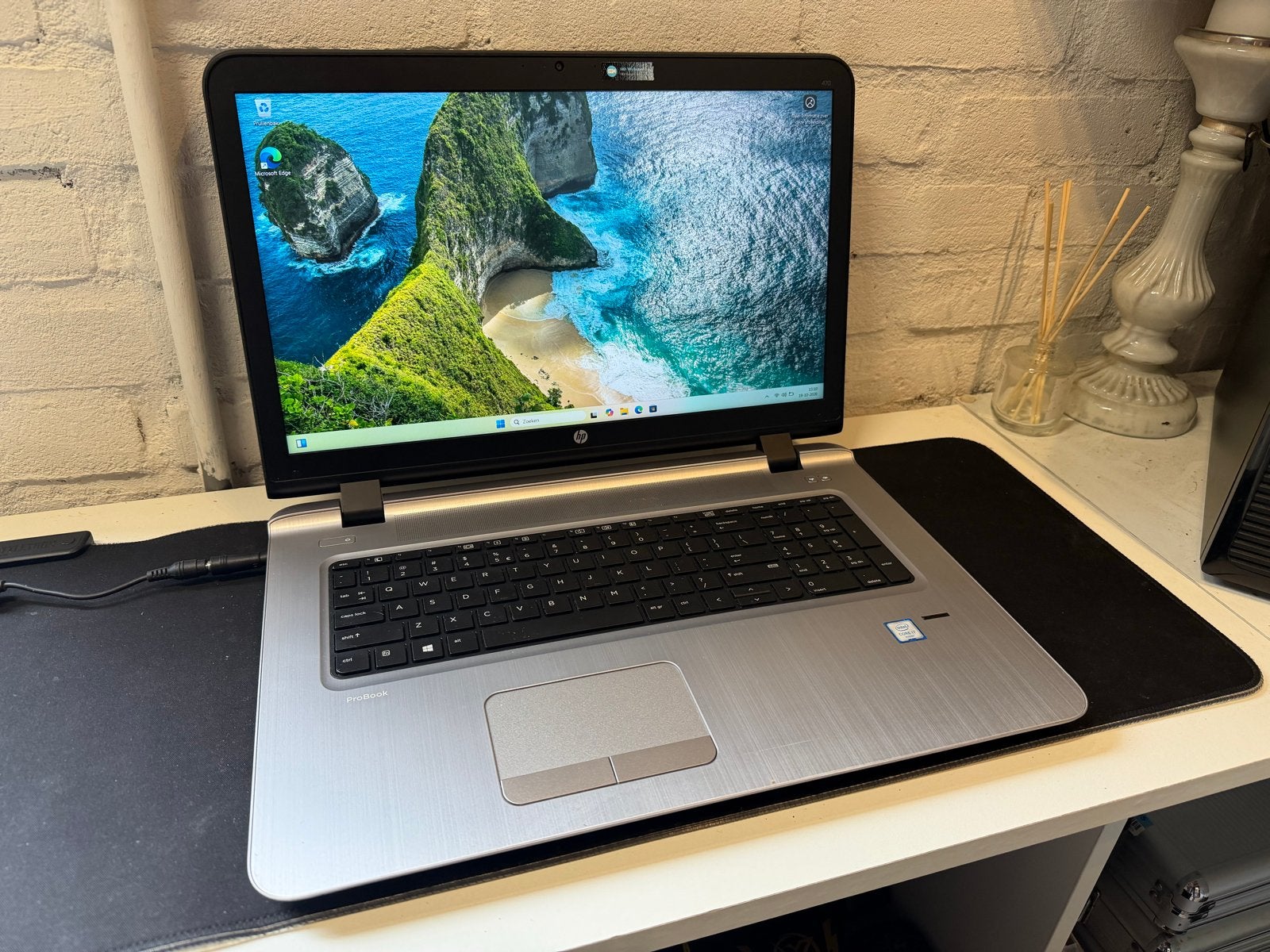HP ProBook 470 G3 - i7-6500U, 8GB RAM, 17 inch, 2 tot 3 Ghz, Qwerty, 8 GB, Ophalen of Verzenden