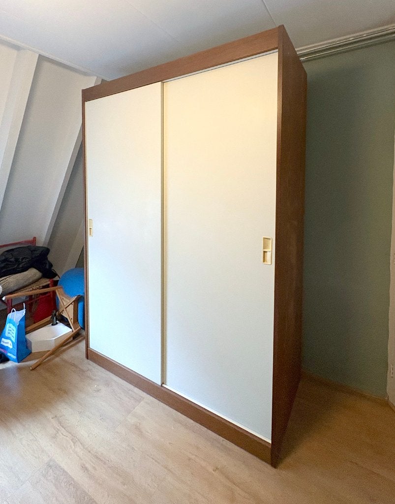 Vintage Pastoe "Made to Measure" garderobekast, jaren 70, Ophalen, Gebruikt, Vintage Pastoe design, 200 cm of meer