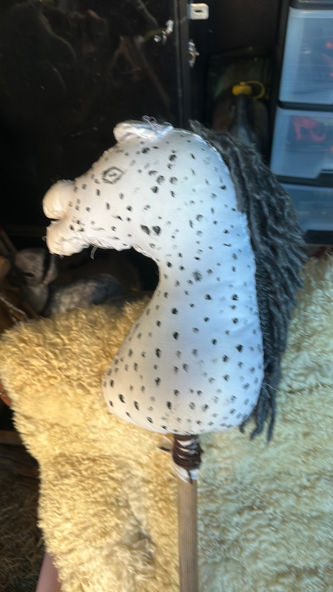 Mooie lichte hobby horse, Ophalen, Zo goed als nieuw
