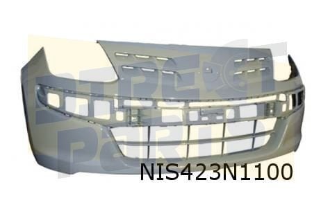 Nissan Pixo (7/09-1/14) voorbumper (-ml / Visia) (te spuiten