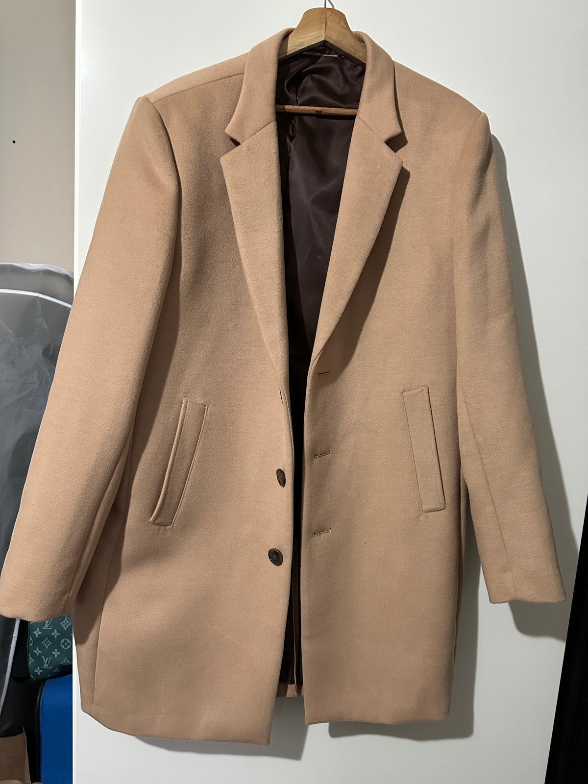 Primark Heren Winterjas - Beige - Maat XL, Kleding | Heren, Ophalen of Verzenden, Nieuw, Maat 56/58 (XL), Beige