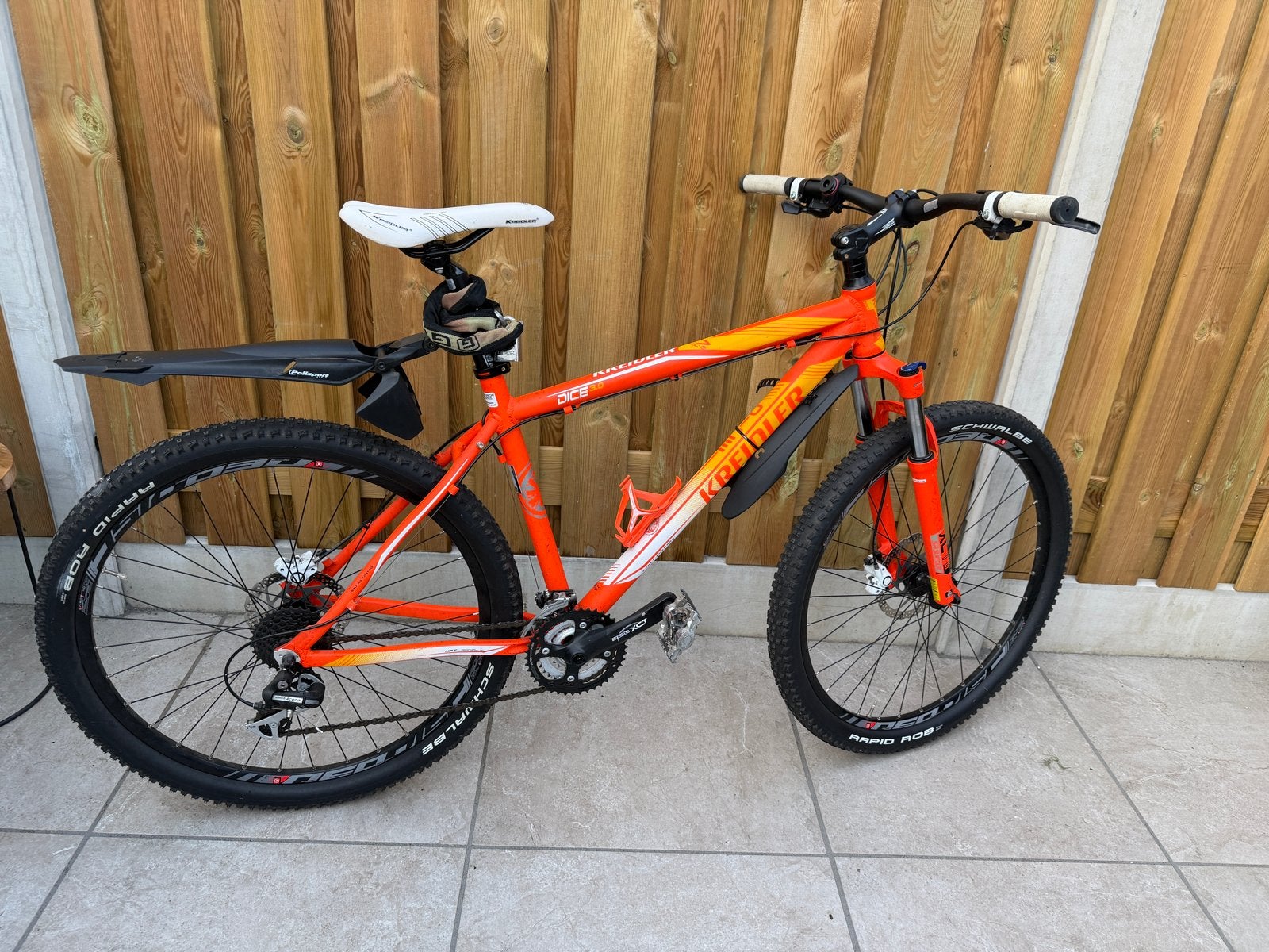 Kreidler Mountainbikes Dames en Heren - Oranje, Hardtail, 49 tot 53 cm, Zo goed als nieuw, Dames