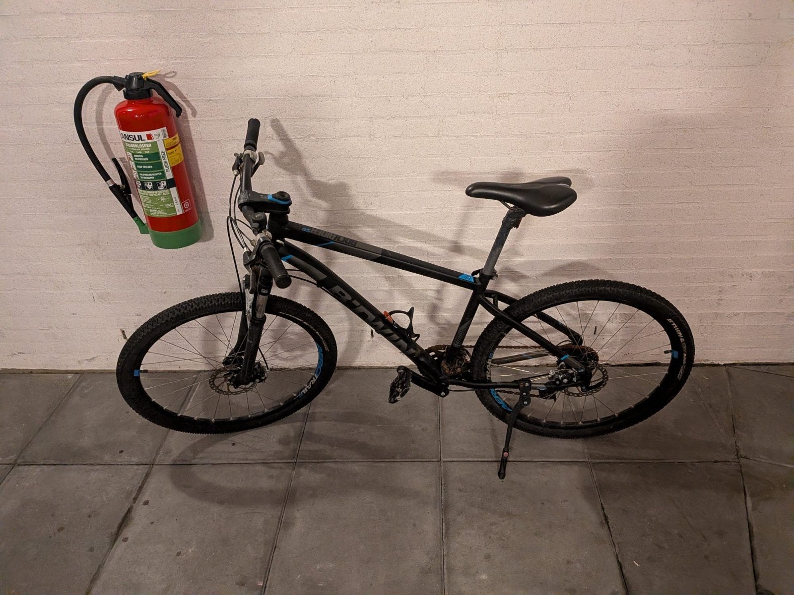 B'Twin Rockrider 520 mountainbike, Fietsen en Brommers, Fietsen | Mountainbikes en ATB, Overige merken, Gebruikt, Hardtail, Heren