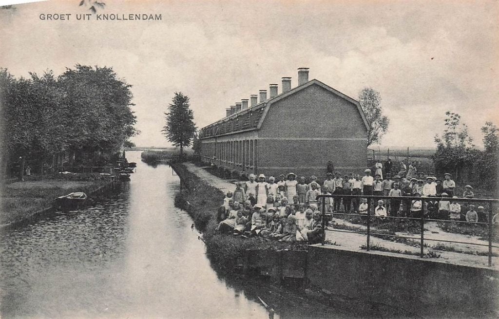 702-490-035 Groet Uit Knollendam, Verzenden, Voor 1920, Noord-Holland