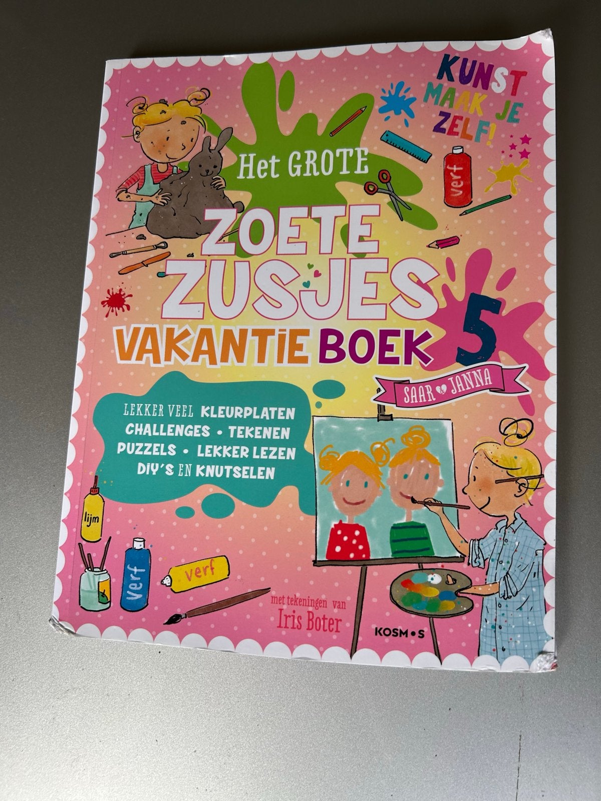 Het Grote Zoete Zusjes Vakantieboek 5 - Knutsel & Leesplezie, Ophalen of Verzenden, Zo goed als nieuw, Non-fictie